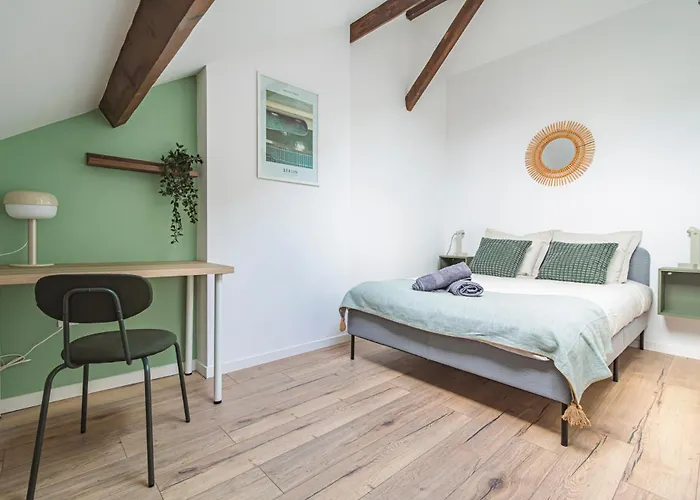 아파트 Le Seventies - Exceptionnel 4 & Billard 랭스