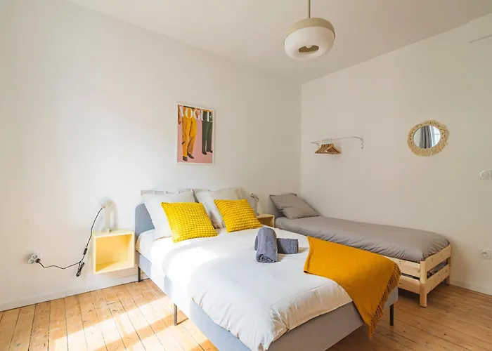 아파트 Le Seventies - Exceptionnel 4 & Billard 랭스