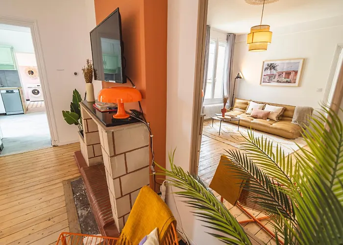 아파트 Le Seventies - Exceptionnel 4 & Billard 랭스